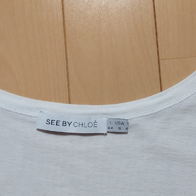 SEE BY CHLOE(シーバイクロエ)のSEE BY CHLOE ノースリーブ レディースのトップス(Tシャツ(半袖/袖なし))の商品写真