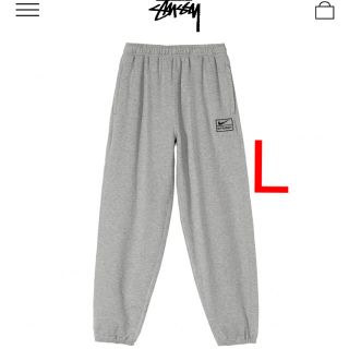 ステューシー(STUSSY)のstussy nike  スウェットパンツL(カジュアルパンツ)