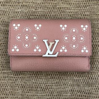 ルイヴィトン(LOUIS VUITTON)の再お値下げ　ルイヴィトンポルトフォイユ・カプシーヌ　コンパクト(財布)