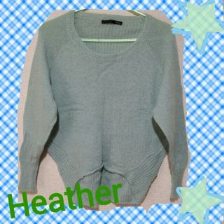 ヘザー(heather)のHeather ニット(ニット/セーター)