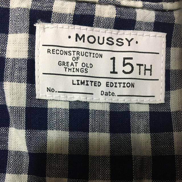 moussy(マウジー)のmoussy チェックシャツ レディースのトップス(シャツ/ブラウス(長袖/七分))の商品写真