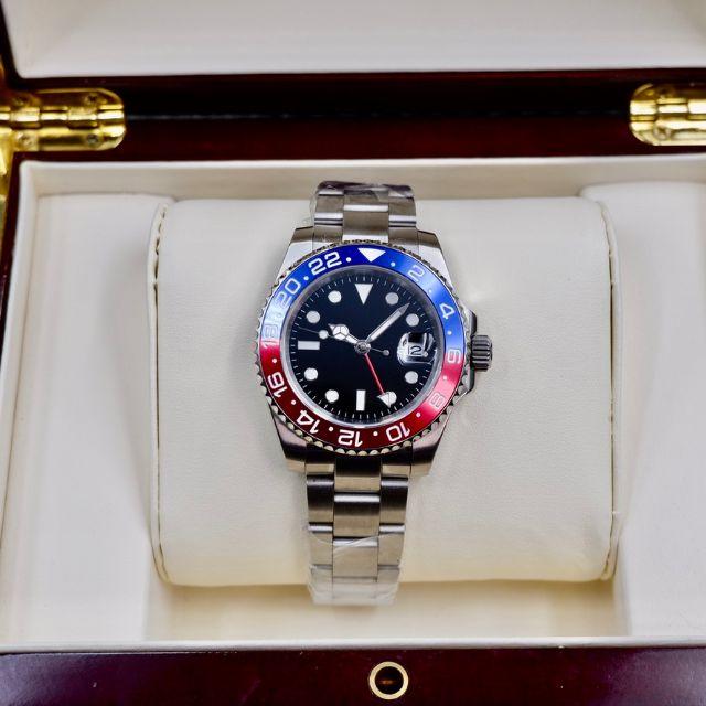 国内発送【希望小売価格：29,800円】高品質ムーブメント・メンズ腕時計GMT