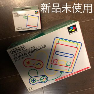 ニンテンドウ(任天堂)のスーパーファミコンミニ　新品未使用品(家庭用ゲーム機本体)