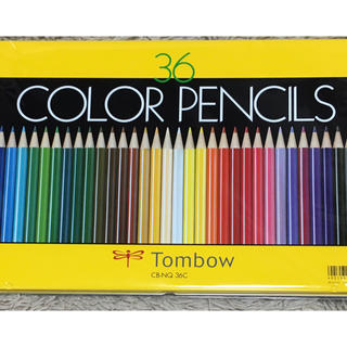 トンボエンピツ(トンボ鉛筆)の色鉛筆 トンボ鉛筆 TOMBOW 36色　新品未開封(色鉛筆)