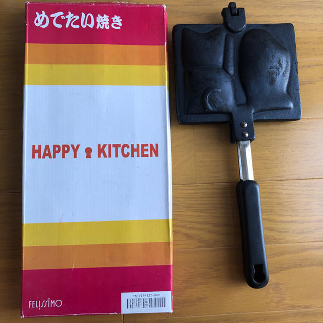 FELISSIMO(フェリシモ)の＊お子様と楽しもう❗️夏休みお値下げ中＊    めでたい焼き たい焼き器 インテリア/住まい/日用品のキッチン/食器(鍋/フライパン)の商品写真