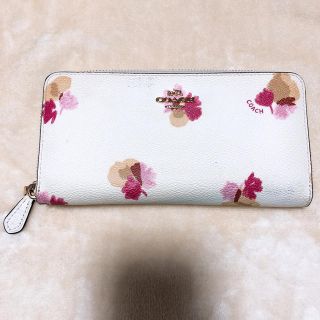 コーチ(COACH)の[正規品]COACH 財布 フローラル アコーディオン 長財布(財布)