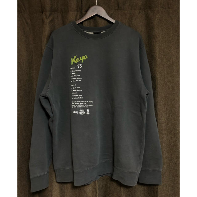 レア STUSSY Bob Marley Kaya スウェット