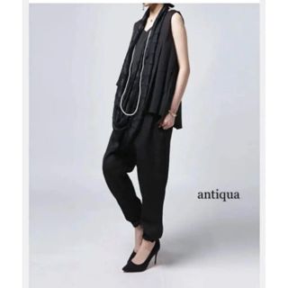 アンティカ(antiqua)のantiqua  完売品 プリーツオールインワン  新品未使用(オールインワン)