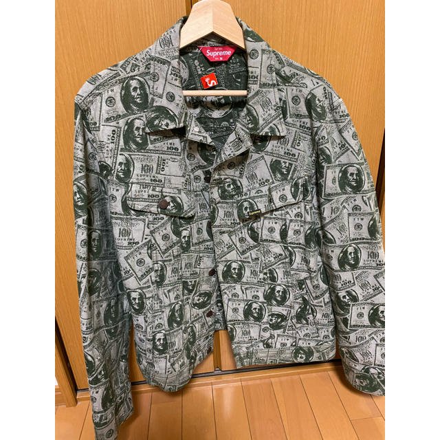 supreme 100dollar jacketメンズ