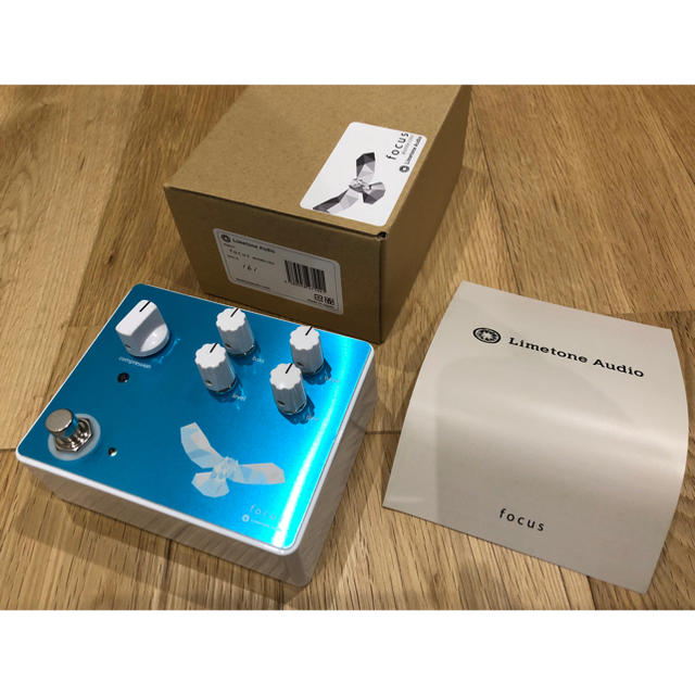 大好き 【新品 限定色】 Limetone audio focus alumite エフェクター