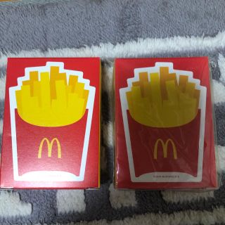 マクドナルド(マクドナルド)の【値下げ】マクドナルド  トランプ2個セット(トランプ/UNO)