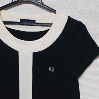 フレッドペリー(FRED PERRY)の【FRED PERRY】バイカラーワンピース(ひざ丈ワンピース)