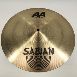 シンバルSABIAN ・AA Rock crash 16／41cm 楽器(シンバル)