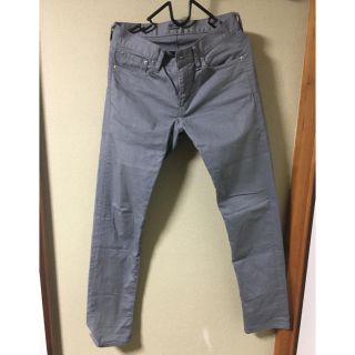 ユナイテッドアローズグリーンレーベルリラクシング(UNITED ARROWS green label relaxing)のBC SLIM 825 SERG 5POC パンツ　グレー(チノパン)