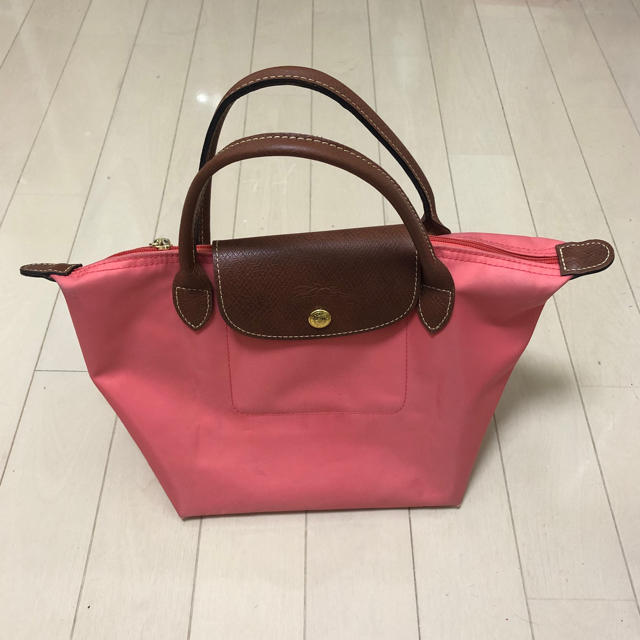 LONGCHAMP(ロンシャン)のxxaaixx様専用 ロンシャン ル プリアージュ ピンク Sサイズ レディースのバッグ(ハンドバッグ)の商品写真