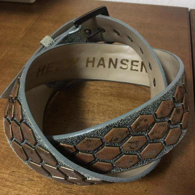 HELLY HANSEN(ヘリーハンセン)のヘリーハンセン ベルト　真鍮飾り付き メンズのファッション小物(ベルト)の商品写真