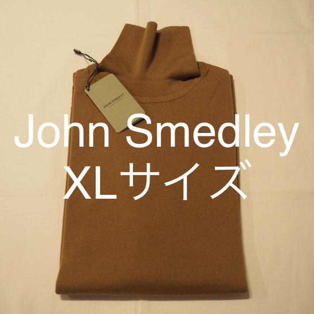 JOHN SMEDLEY(ジョンスメドレー)のJOHN SMEDLEY  WOOLタートルネック  【新品】 メンズのトップス(ニット/セーター)の商品写真