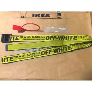 オフホワイト(OFF-WHITE)の初期 OFF-WHITE インダストリアルベルト(ベルト)