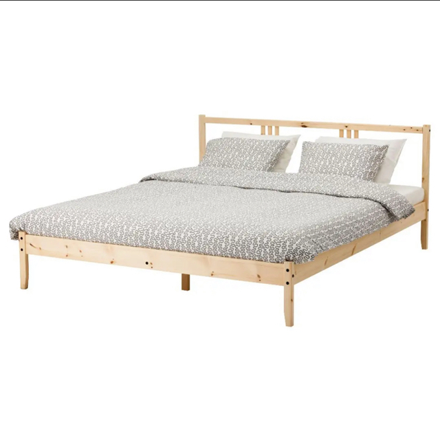 【条件要確認】定価7万円 IKEA クイーンサイズベッド寝具セット