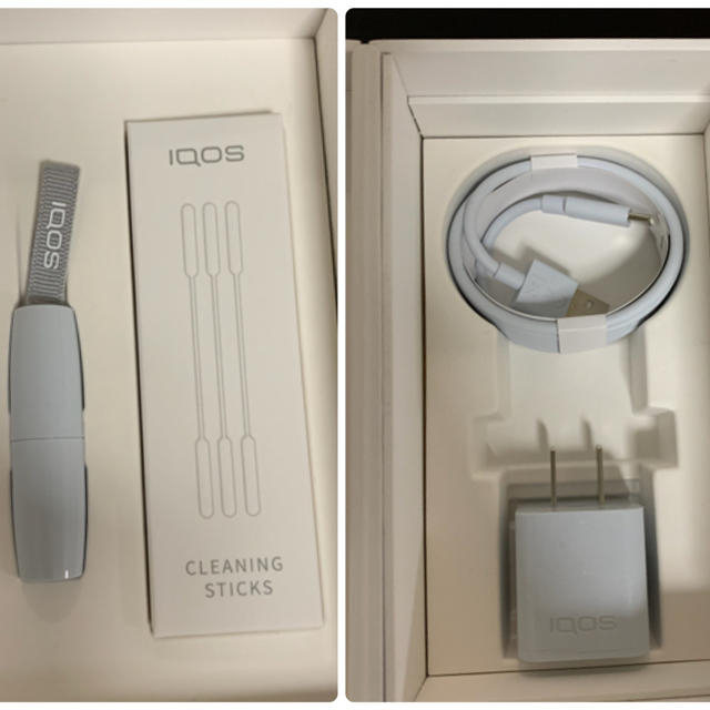 IQOS(アイコス)のiQOS 3 アイコス3 グレー 美品 メンズのファッション小物(タバコグッズ)の商品写真