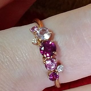 ジュエリーツツミ(JEWELRY TSUTSUMI)の10K☆カラーサファイアリング(リング(指輪))