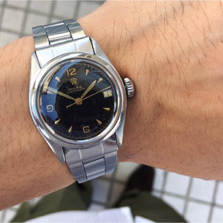 ロレックス(ROLEX)のROLEX OYSTER DATE 53年製　ボーイズ(腕時計(アナログ))