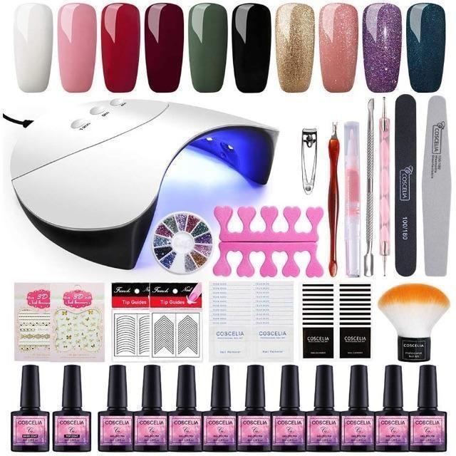 Twinkle Store ネイルアートセット 36WネイルUV/LEDライト付 コスメ/美容のネイル(マニキュア)の商品写真