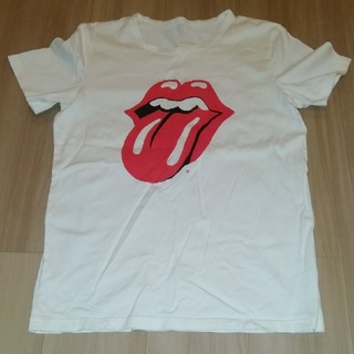 The Rolling Stones　ローリングストーンズ　Tシャツオフホワイト(ミュージシャン)