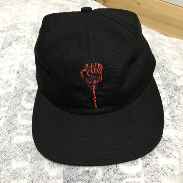 hardies hardware logo cap black supreme