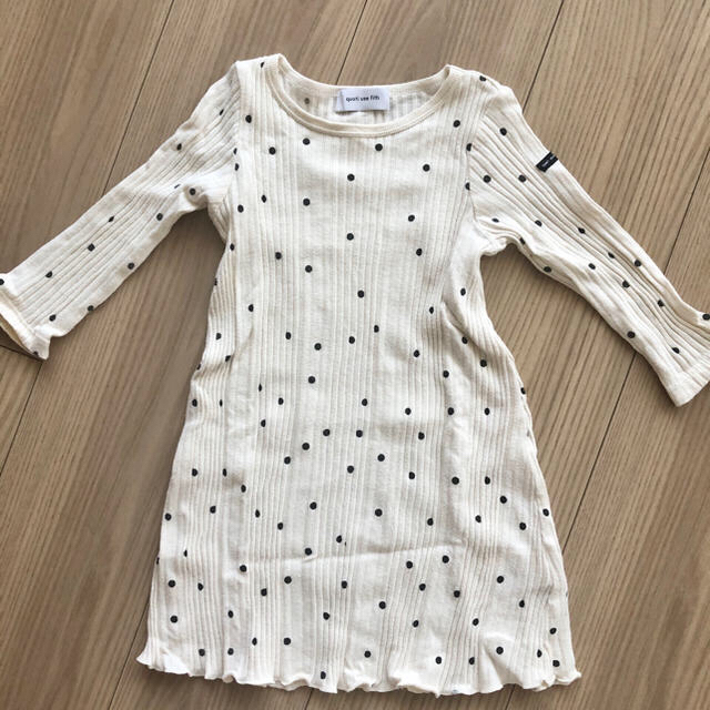 FITH(フィス)のfith ワンピース　長袖 キッズ/ベビー/マタニティのキッズ服女の子用(90cm~)(ワンピース)の商品写真