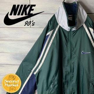 ナイキ(NIKE)の【激レア】ナイキ　NIKE  90's ナイロンジャケット  ゆるめ(ナイロンジャケット)