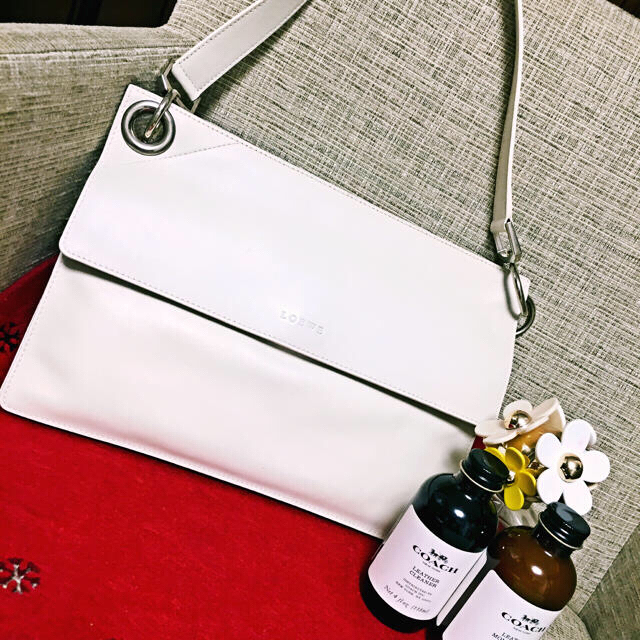 ハンドバッグLOEWE♡white bag