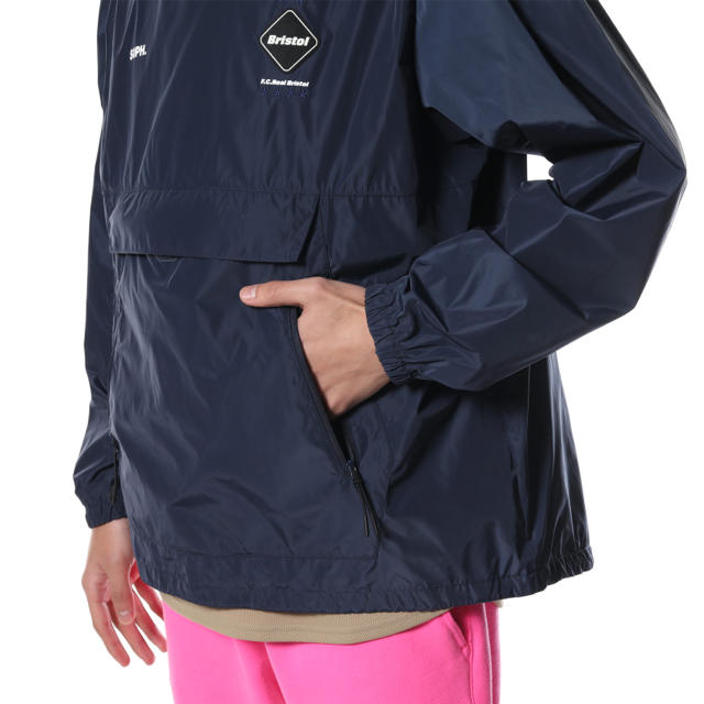 F.C.R.B.(エフシーアールビー)の新品　19AW FCRB アノラック ネイビー　XL メンズのジャケット/アウター(ナイロンジャケット)の商品写真