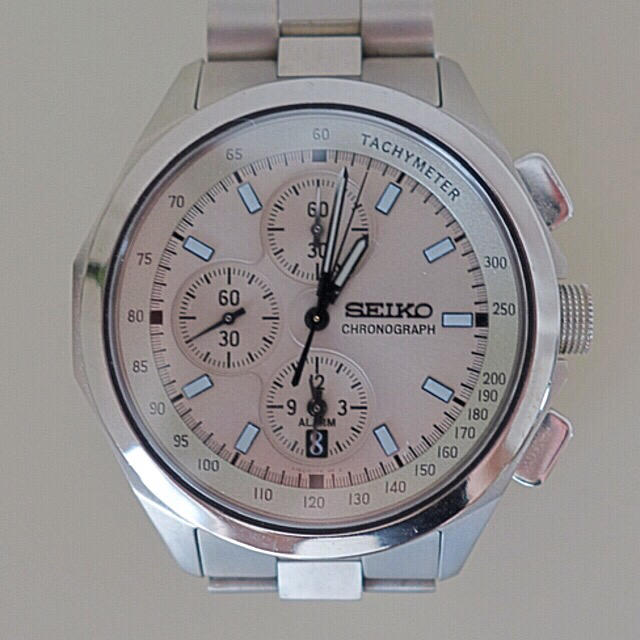 セイコー　イグニッション　クロノグラフ　SEIKO メンズ