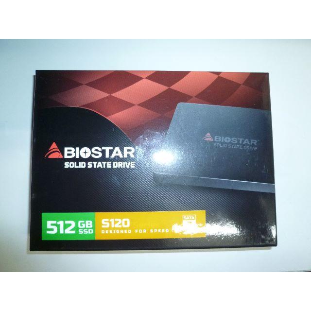 Biostar SSD S120 512GB 新品未開封