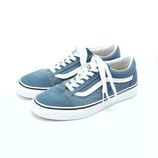 ヴァンズ(VANS)のバンズ オールドスクール ストーンブルー 23cm 新品(スニーカー)