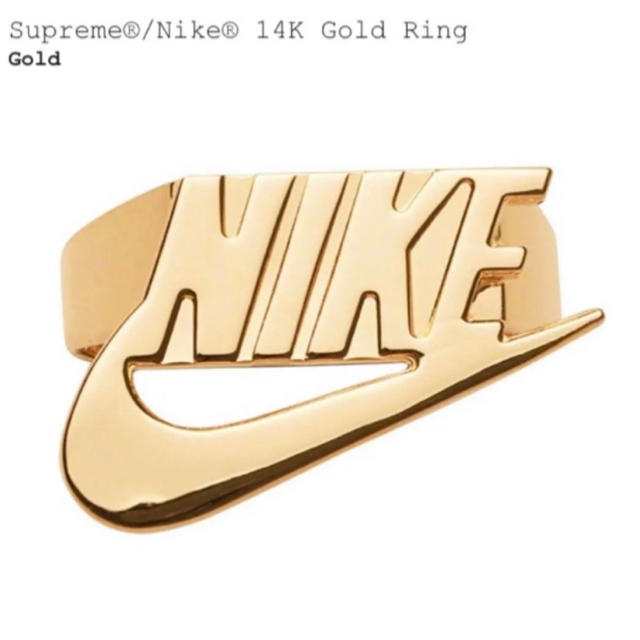 Supreme(シュプリーム)のSupreme NIKE 14K Gold Ring 7.0 リング メンズのアクセサリー(リング(指輪))の商品写真