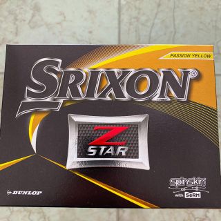 スリクソン(Srixon)のスリクソンZスターゴルフボール1ダース  パッションイエロー(ゴルフ)