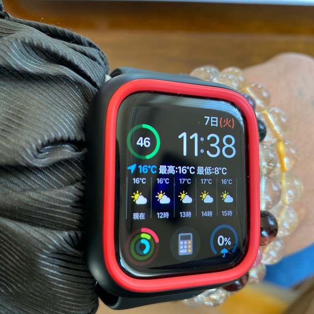 Apple Watch(アップルウォッチ)のApple Watch4 44mmアルミニウム GPSモデル メンズの時計(腕時計(デジタル))の商品写真