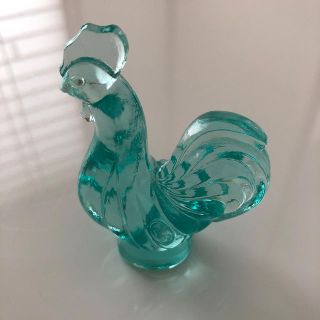 フェトン(FENTON)のFenton 置物　鶏(ガラス)