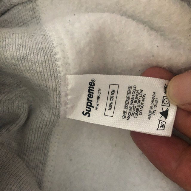 スウェットsupreme box logo  18aw シュプリーム ボックスロゴ