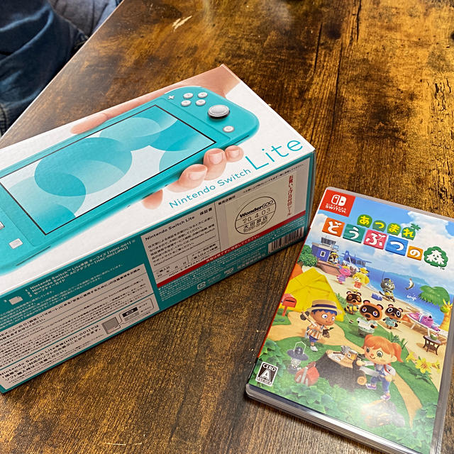 NintendoSwitchLiteターコイズ+あつまれどうぶつの森 セット あなたに