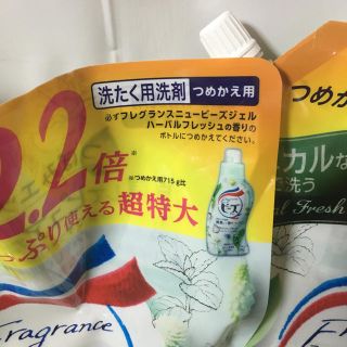 ニュービーズ ハーバルフレッシュの香り 洗濯洗剤詰め替え 1580g×6パック