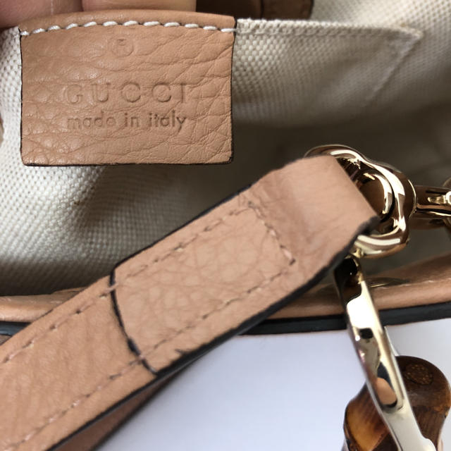 Gucci(グッチ)のグッチ  バンブー ハンドバッグ  ショルダー レディースのバッグ(ハンドバッグ)の商品写真