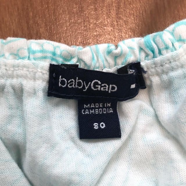 babyGAP(ベビーギャップ)のベビーワンピース　baby gap 80cm キッズ/ベビー/マタニティのベビー服(~85cm)(ワンピース)の商品写真