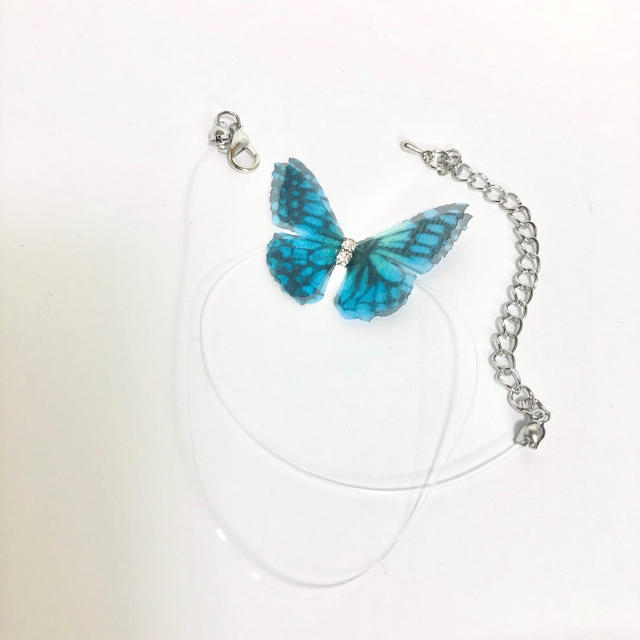 la belle Etude(ラベルエチュード)の010 青蝶 パピヨンチョーカー インポート レディースのアクセサリー(ネックレス)の商品写真