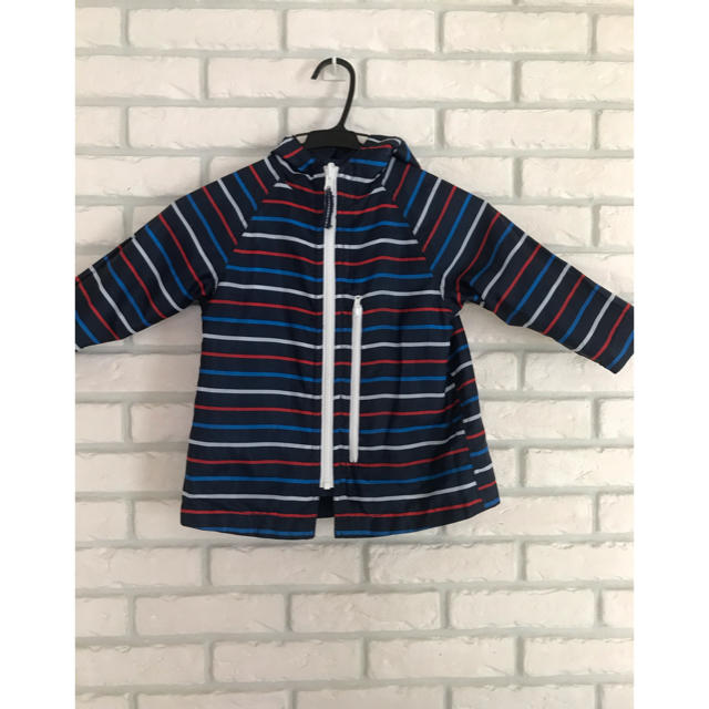 AZUL by moussy(アズールバイマウジー)のAZUL kids ウィンドブレーカー　レインコート　100cm キッズ/ベビー/マタニティのキッズ服男の子用(90cm~)(ジャケット/上着)の商品写真