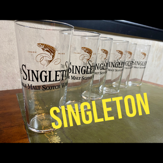 Singleton シングルトン ロゴ入りハイボールグラス6脚セット！！(アルコールグッズ)