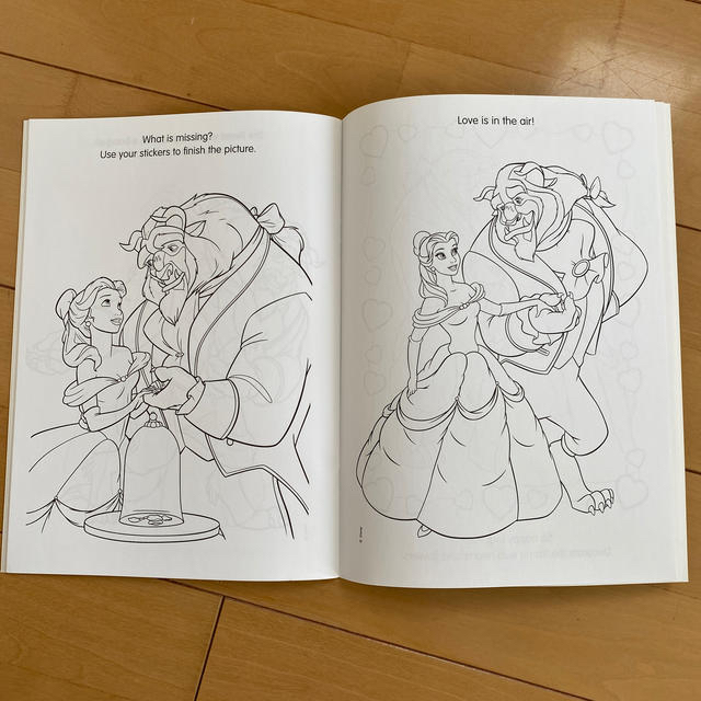Disney 美女と野獣 ぬりえの通販 By Saawa S Shop ディズニーならラクマ