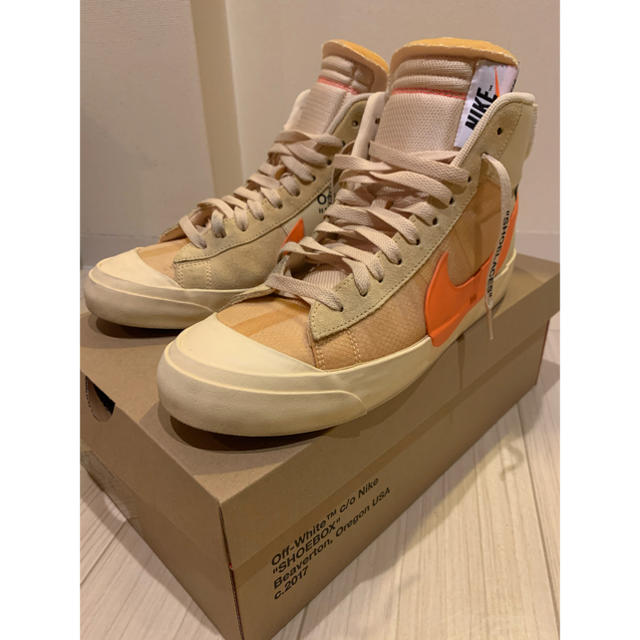 NIKE off white  the 10 blazer US11